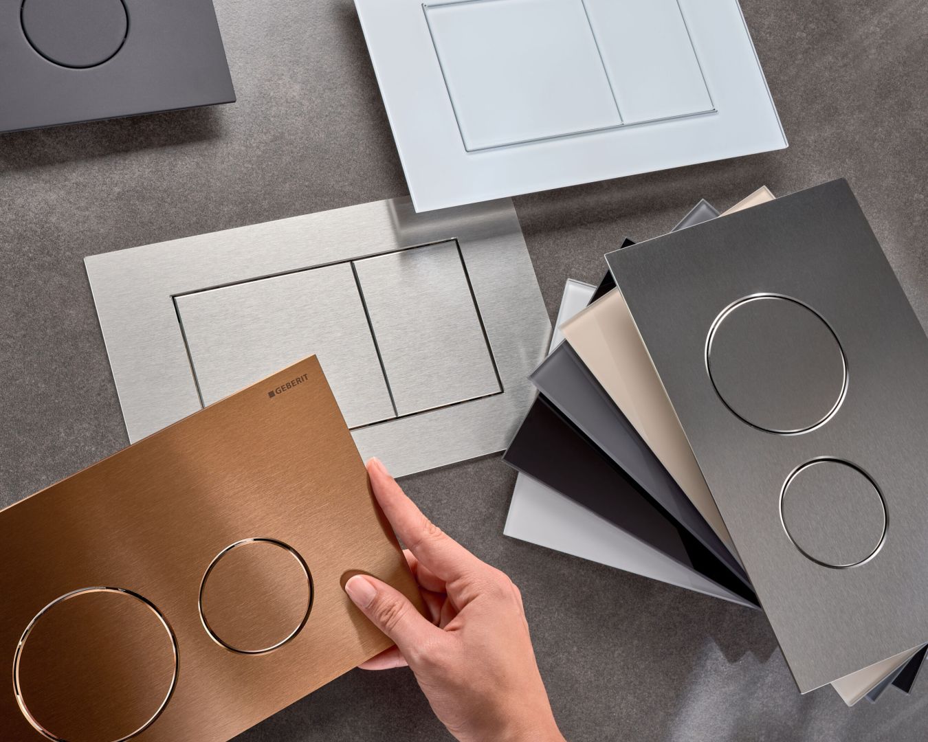 Geberit Drückerplatten