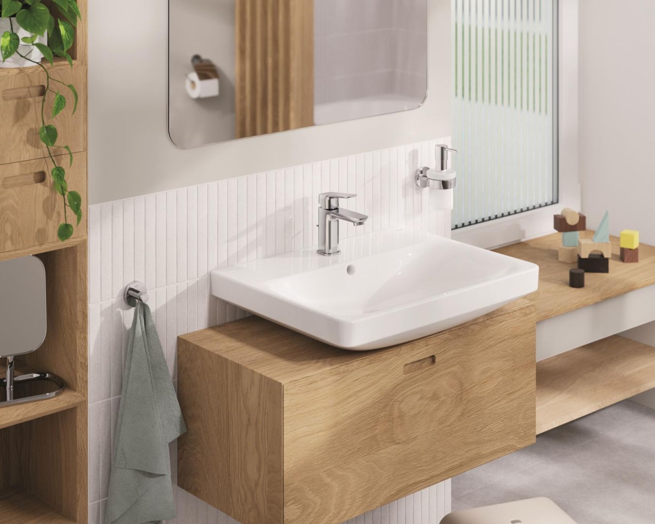 GROHE CUBEO – DESIGN TRIFFT FUNKTIONALITÄT