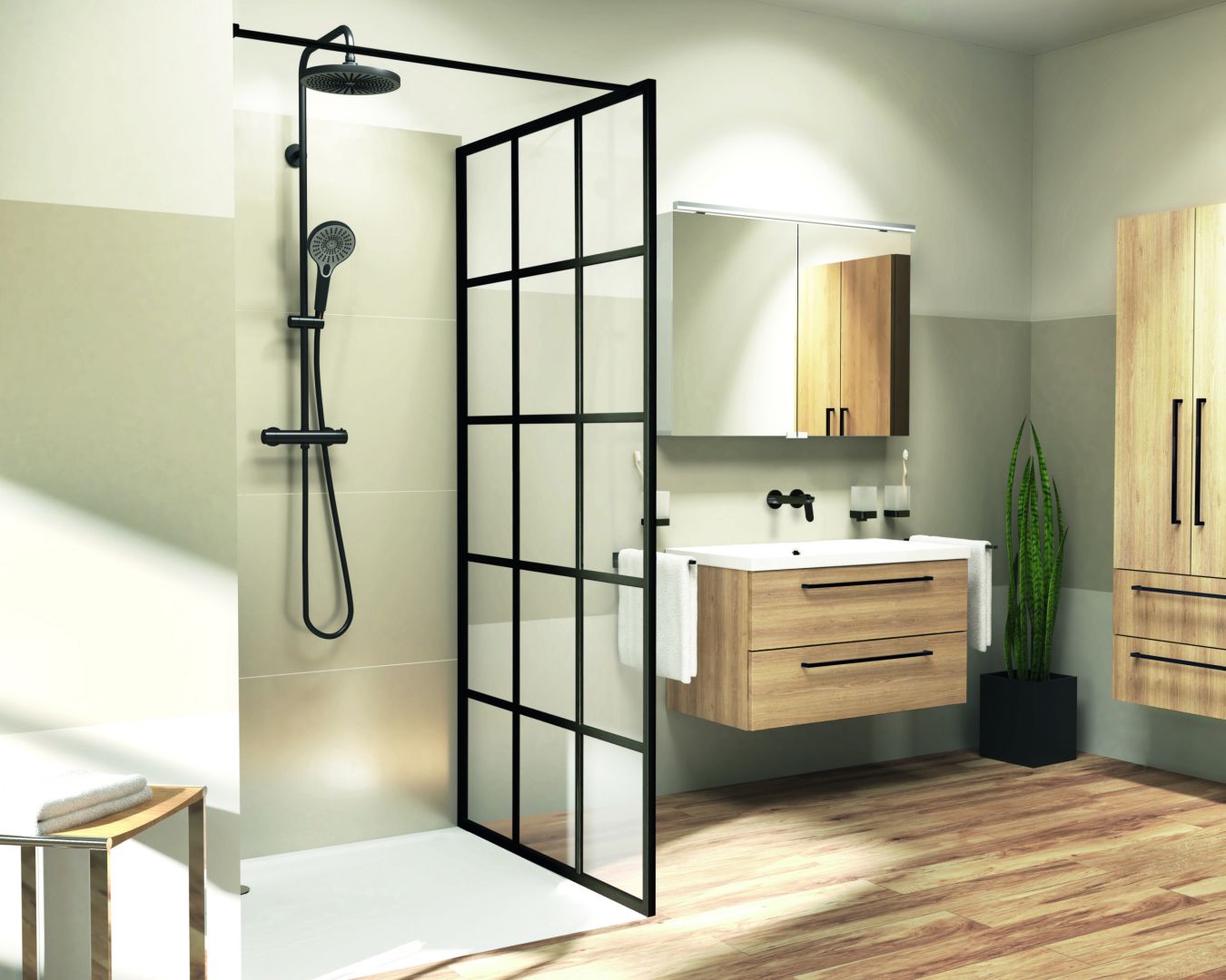 FORMAT Walk-In Dusche