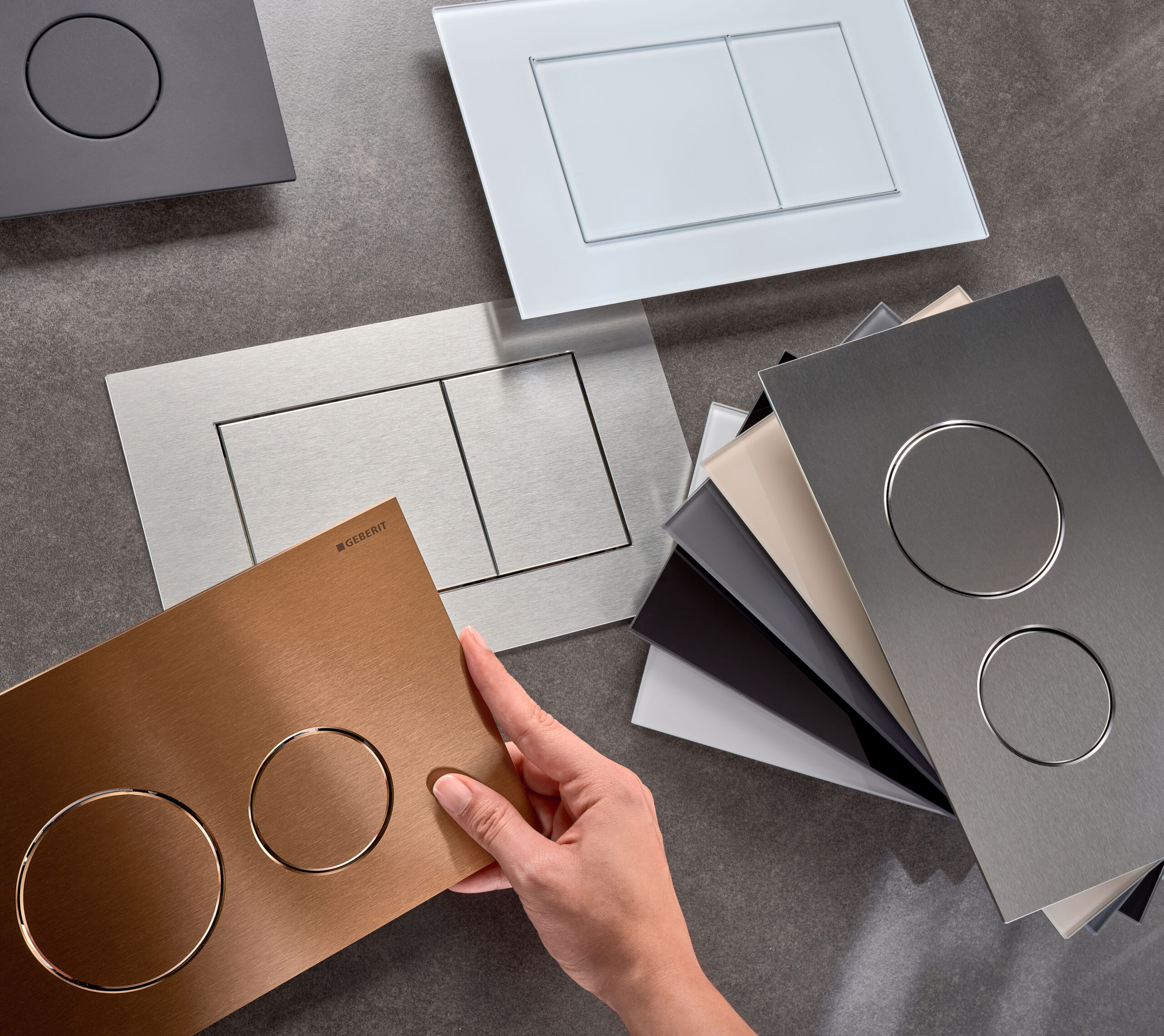 Geberit Drückerplatten