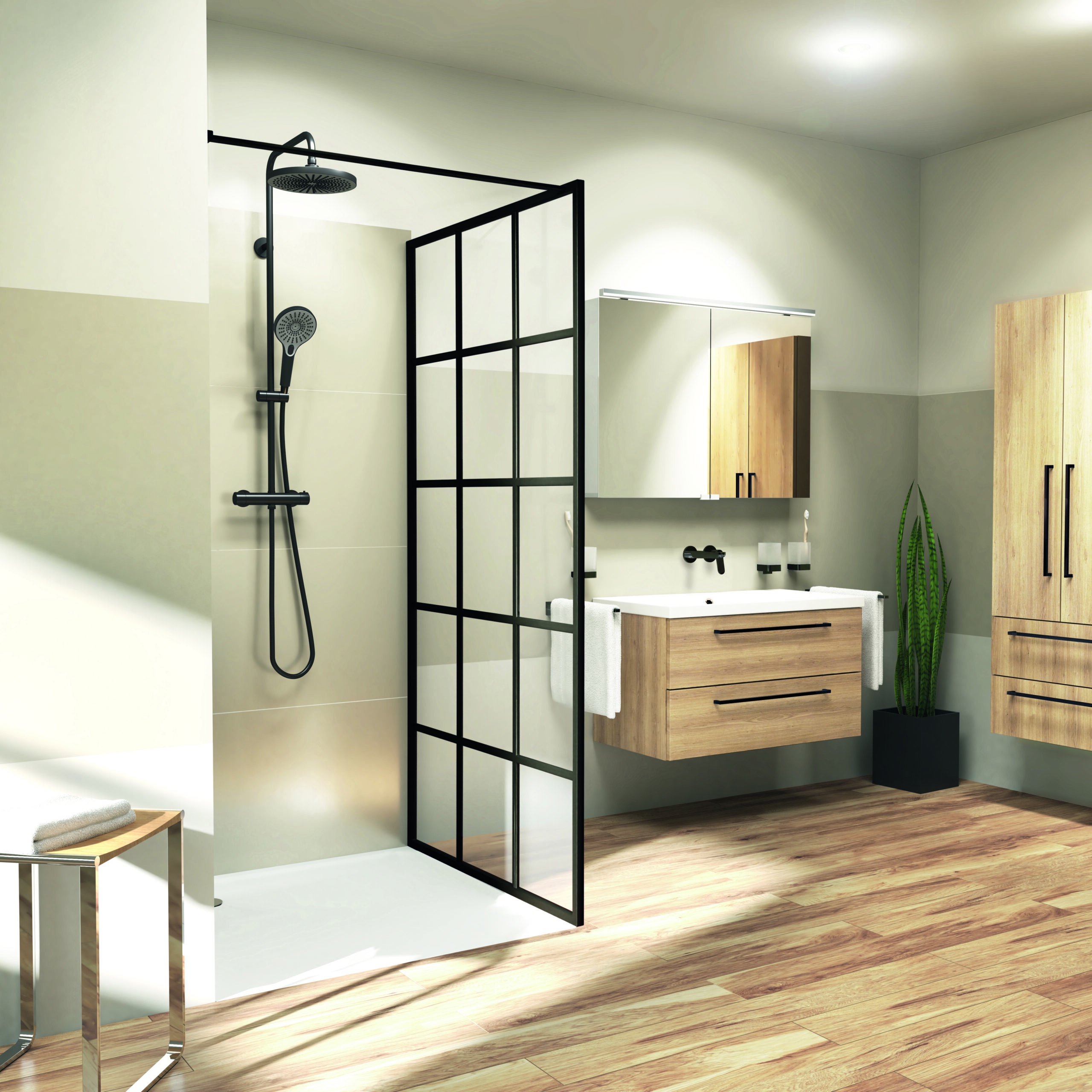 FORMAT Walk-In Dusche